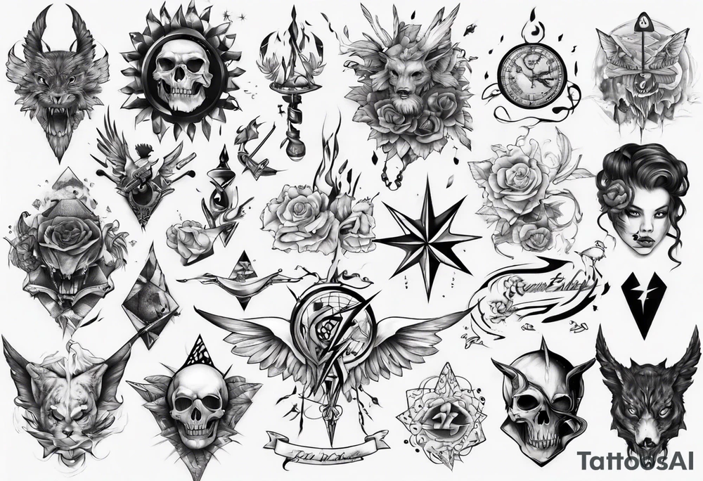 random, anything tattoo idea