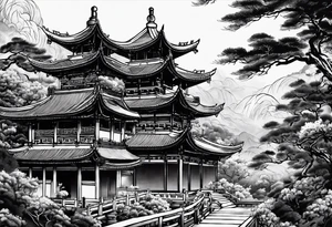 Great chinesischen wall tattoo idea