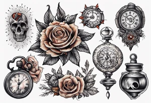 lost in time tattoo idea