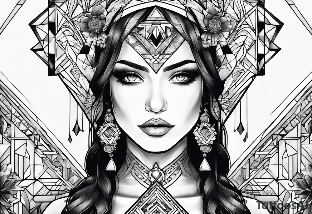 Tesseract tattoo idea