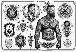 man getting a tattoo tattoo idea