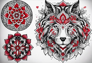 Реалистичное сердце tattoo idea