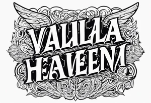 Valhalla heaven tattoo idea
