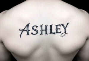 Name
Tattoo: ASHLEY tattoo idea