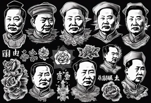 MAO ZEDONG ARM TATTOO tattoo idea