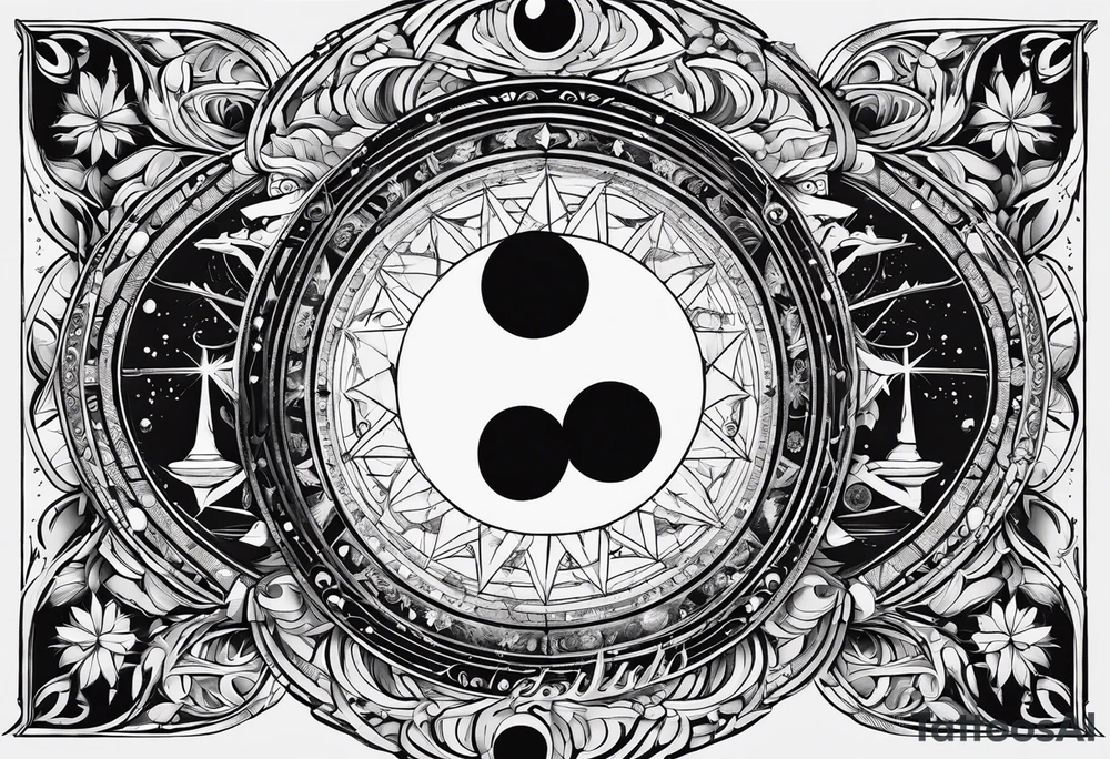 Astrology, Gemini, Natal Chart, angelic, soul mates, vision, planetary, third eye, armband tattoo idea