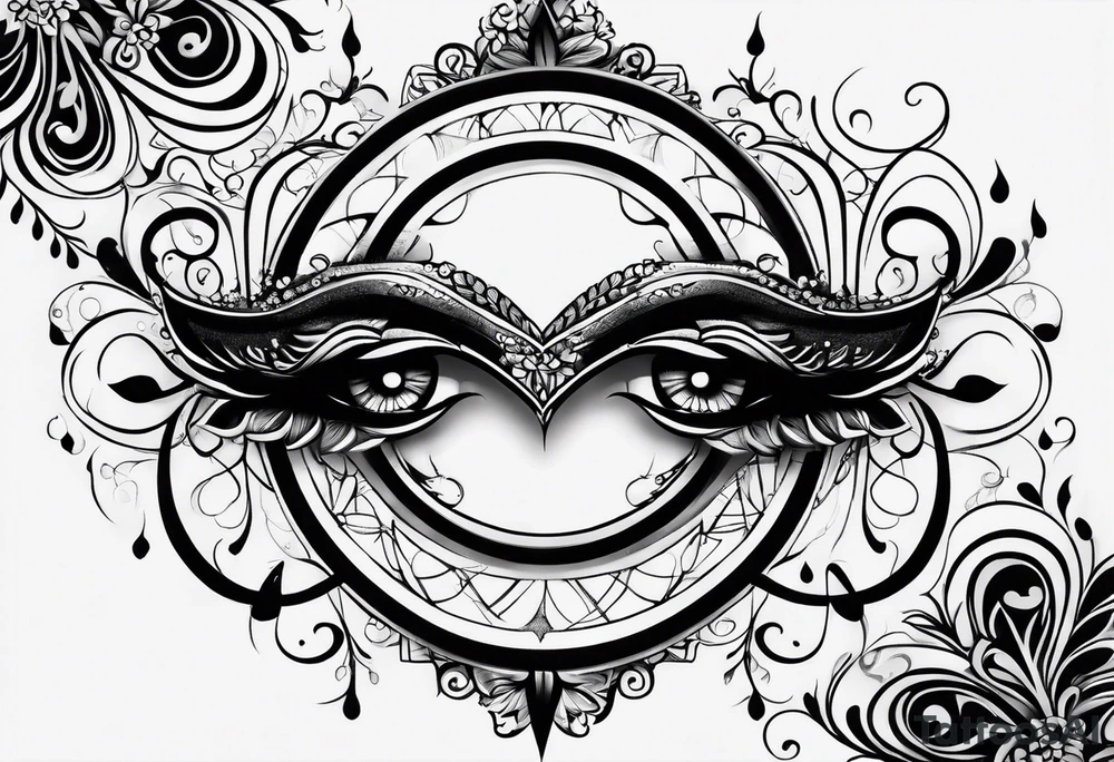 Horizontal, Infinity symbol tattoo idea