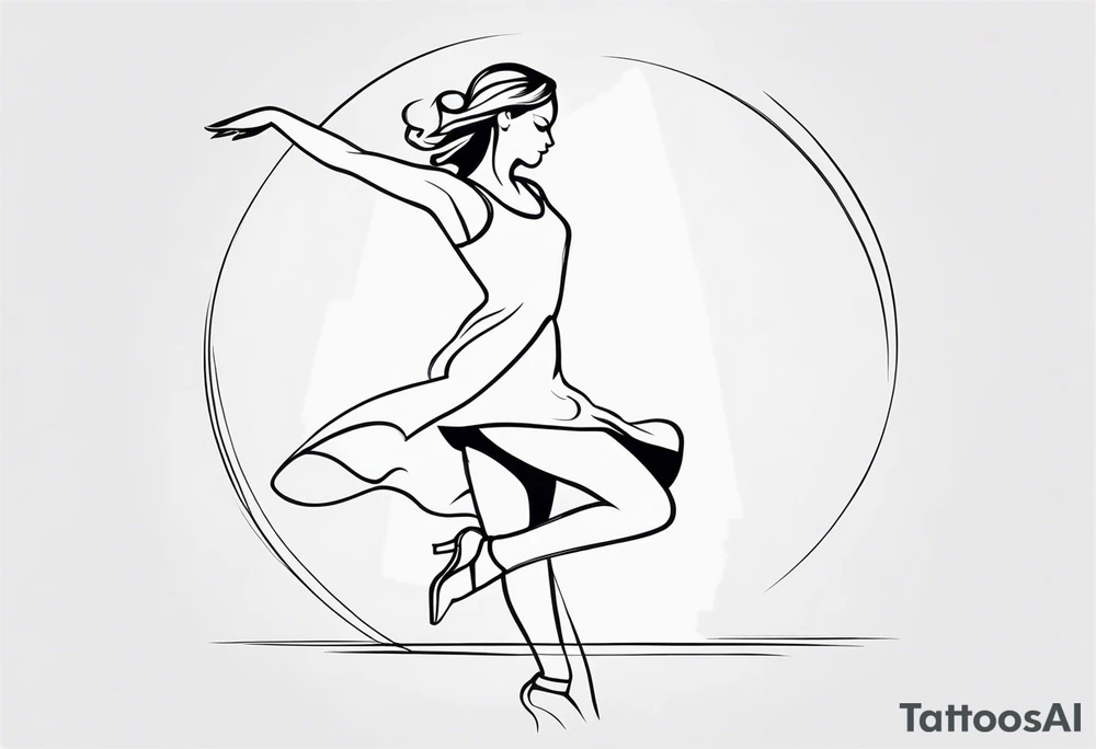 dance tattoo idea