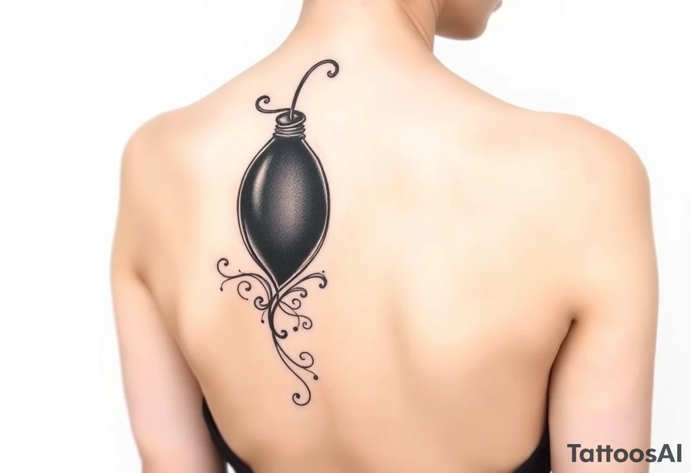 Beautiful big black penis tattoo idea