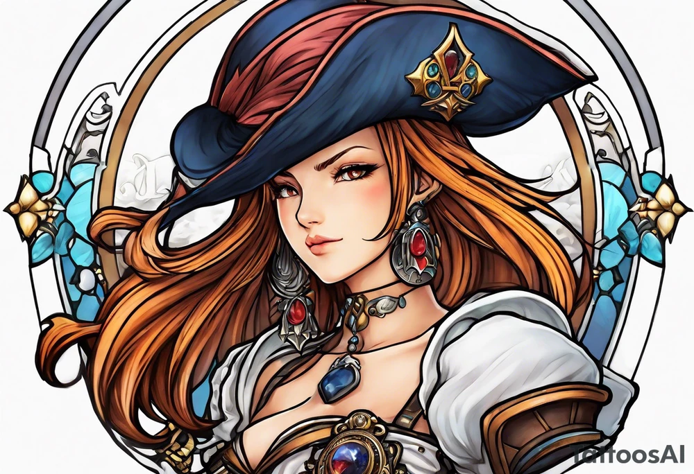Beatrix from Final Fantasy 9 tattoo idea