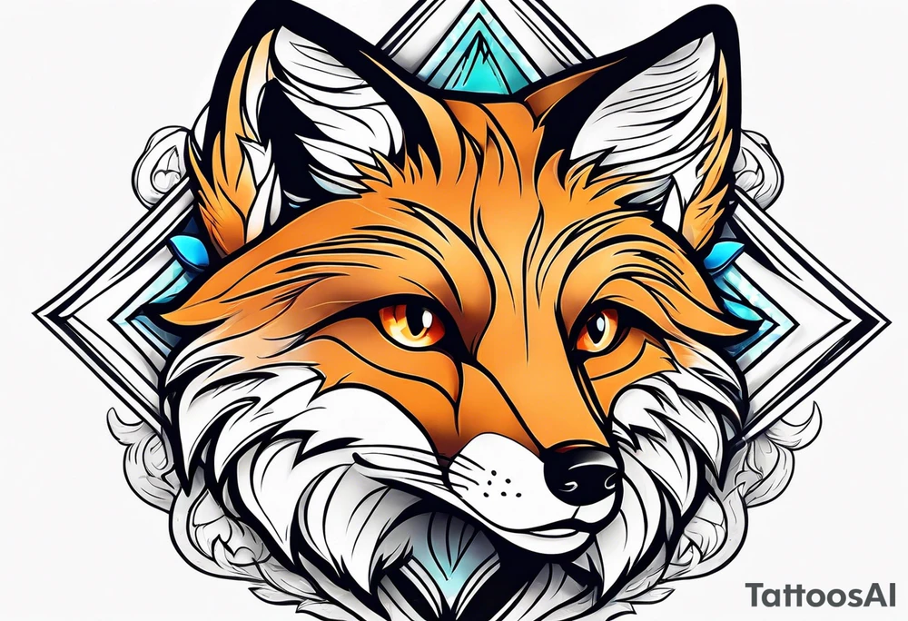 full fox look at the star tattoo idea