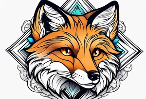 full fox look at the star tattoo idea