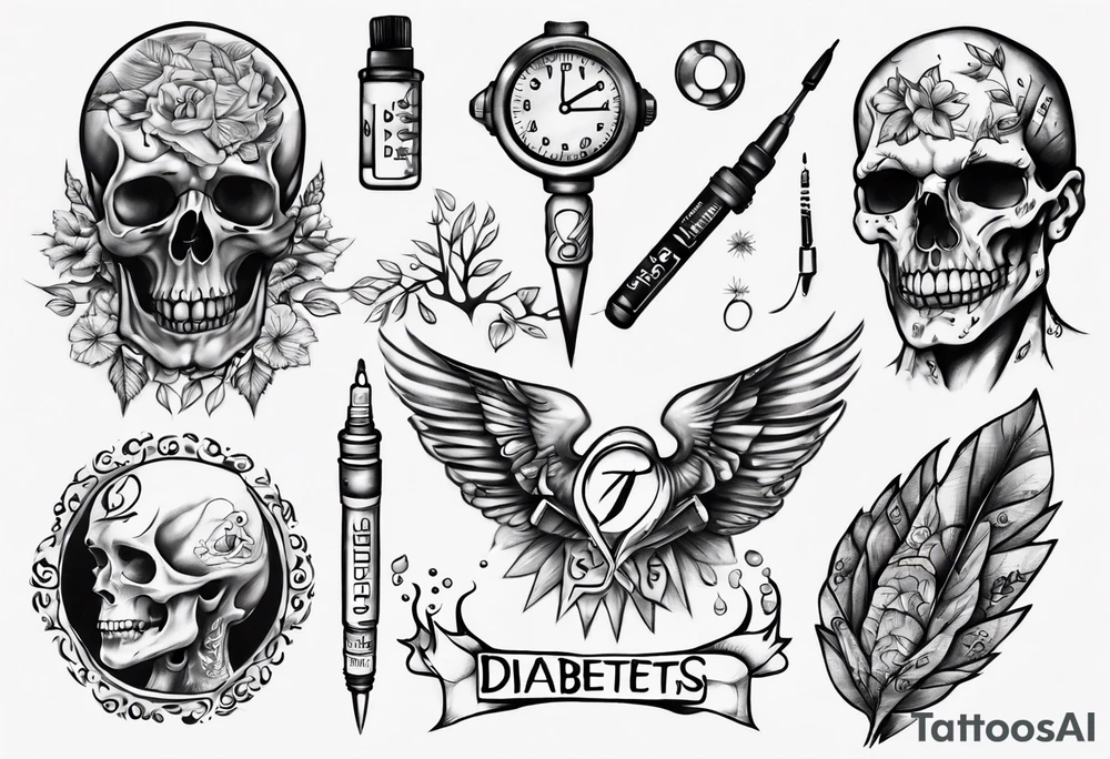 type 1 diabetes tattoo idea