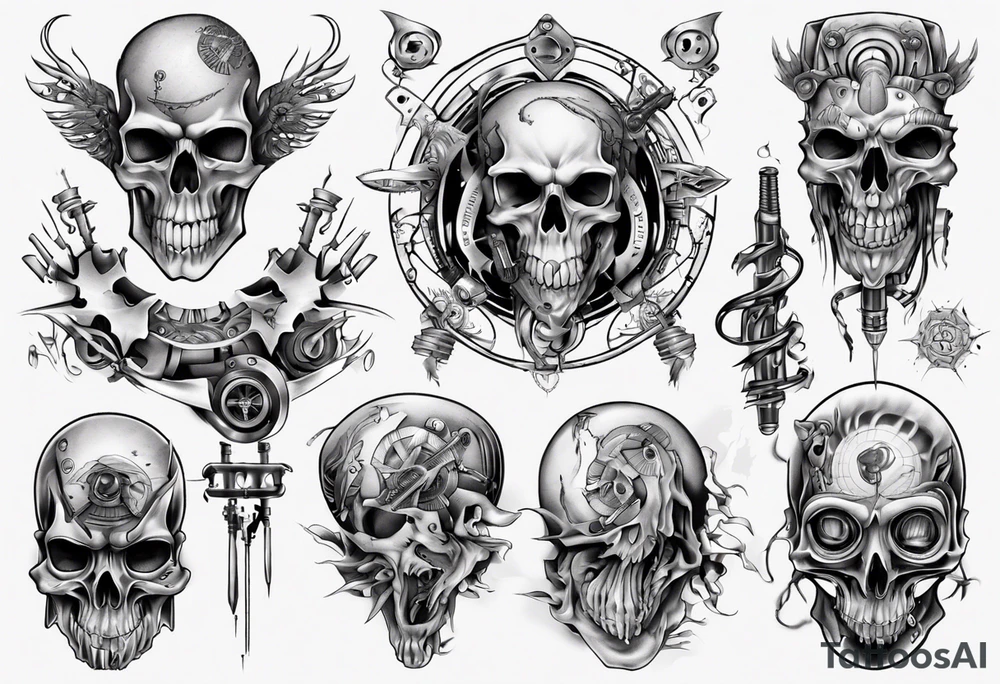 gangsta tattoo idea