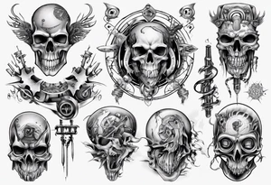 gangsta tattoo idea