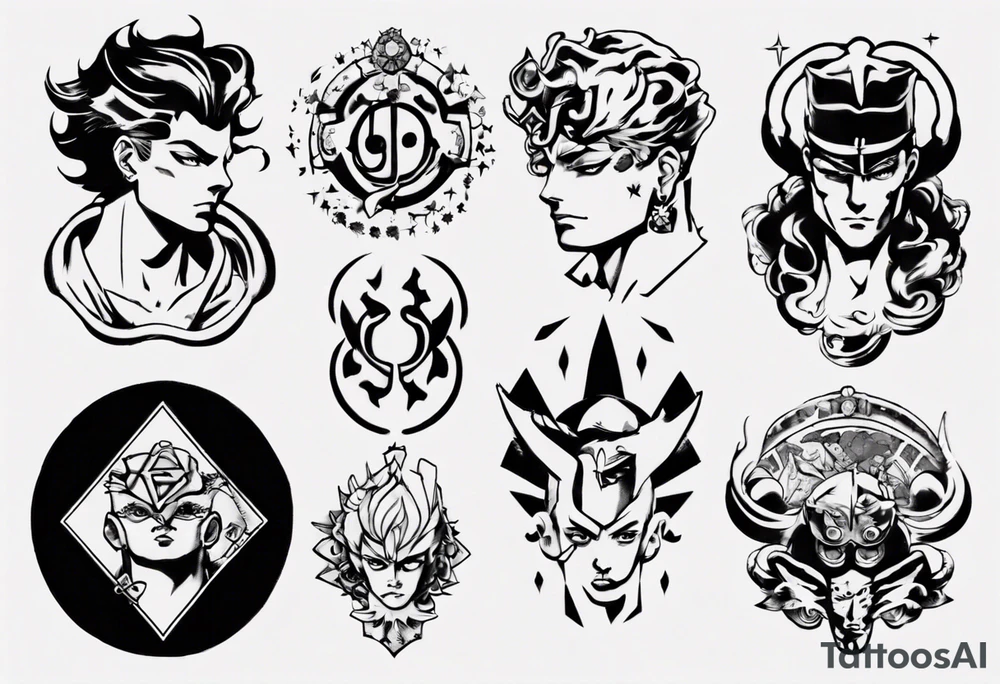 jojo's bizarre adventure tattoo idea