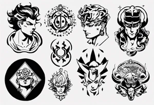 jojo's bizarre adventure tattoo idea