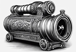 Cannon Battery, Fitness tattoo idea