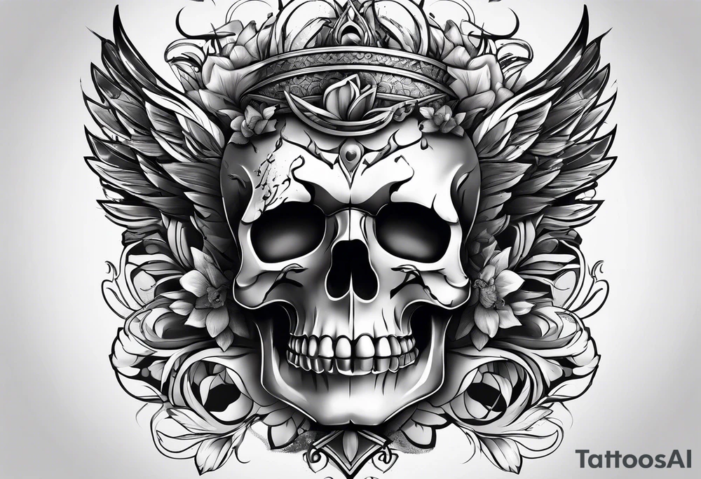 Broken tattoo idea