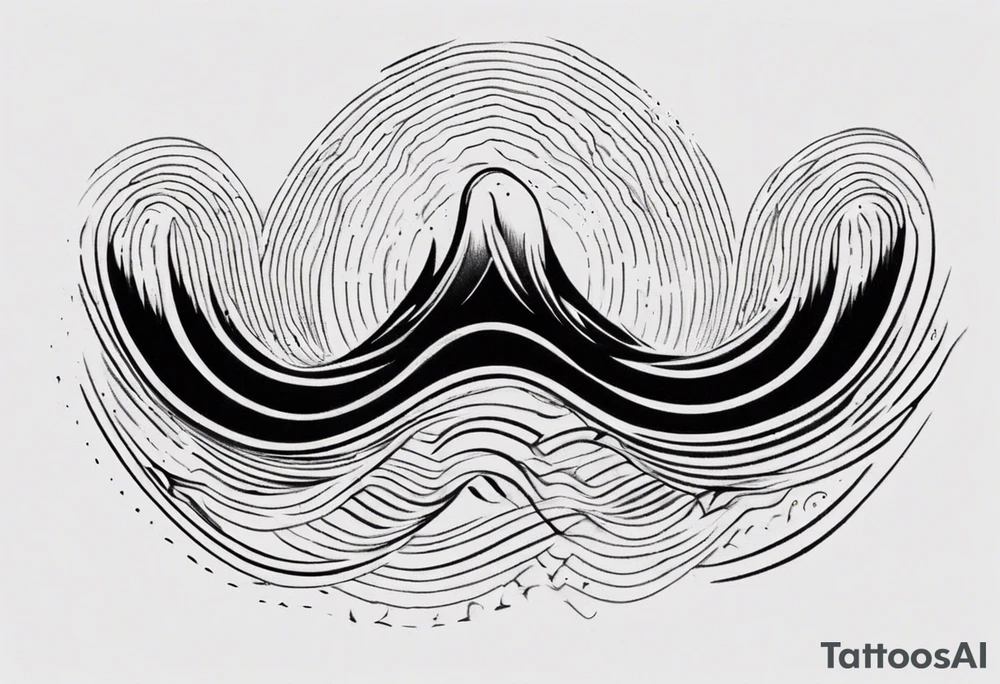 God is in the soundwaves tattoo idea