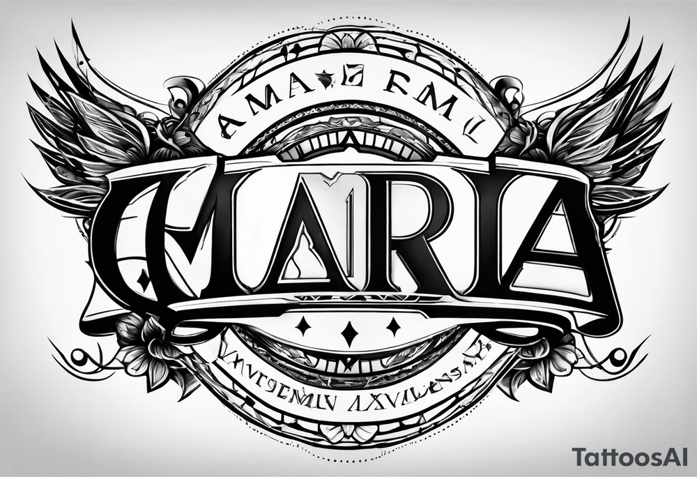 Letters ALA GAA
Roman Numeral
Simple tattoo idea