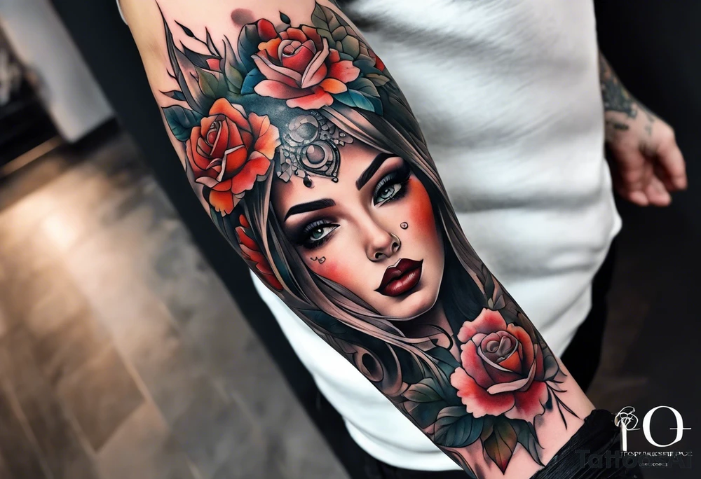 Sleeve tattoo idea