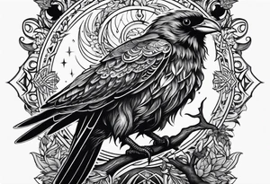 Huginn and muninn tattoo idea