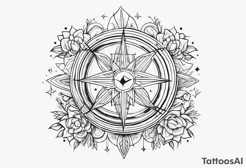 Змея вокруг биологического сердца tattoo idea