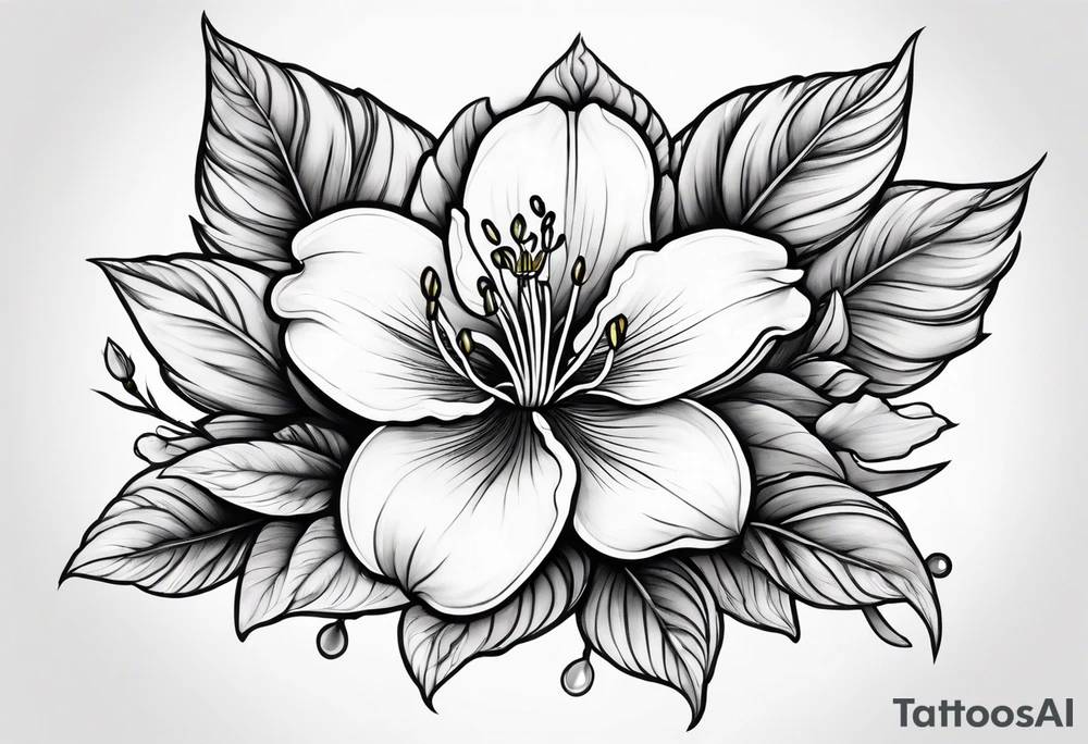 azalea tattoo idea