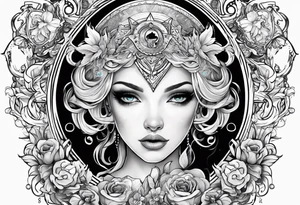 My daughters name BRINLEY KAY & her AQUARIUS zodiac sign tattoo idea