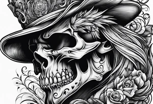 Two members fighting tattoo idea