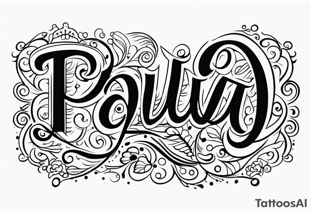 Paula tattoo idea