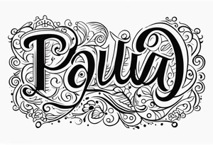 Paula tattoo idea