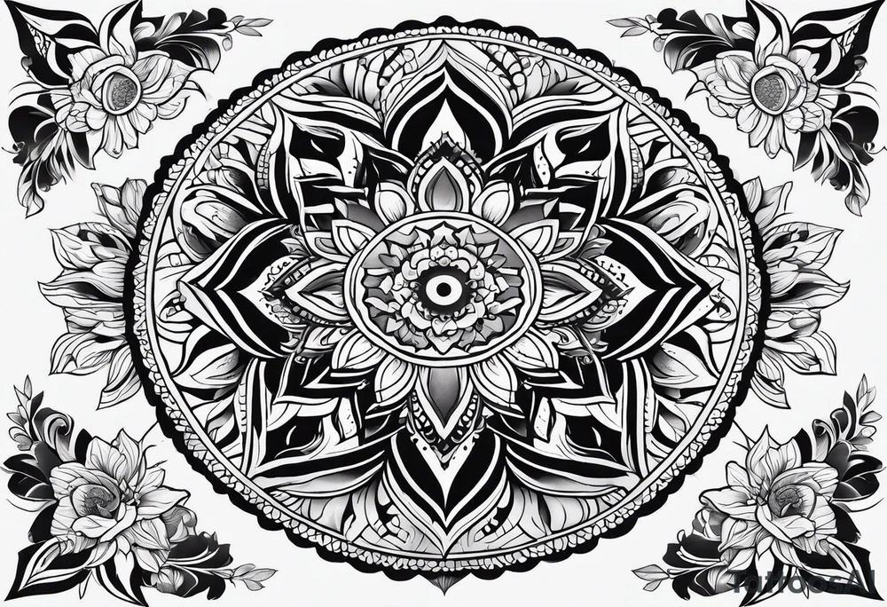 Mandala tattoo idea
