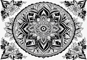 Mandala tattoo idea