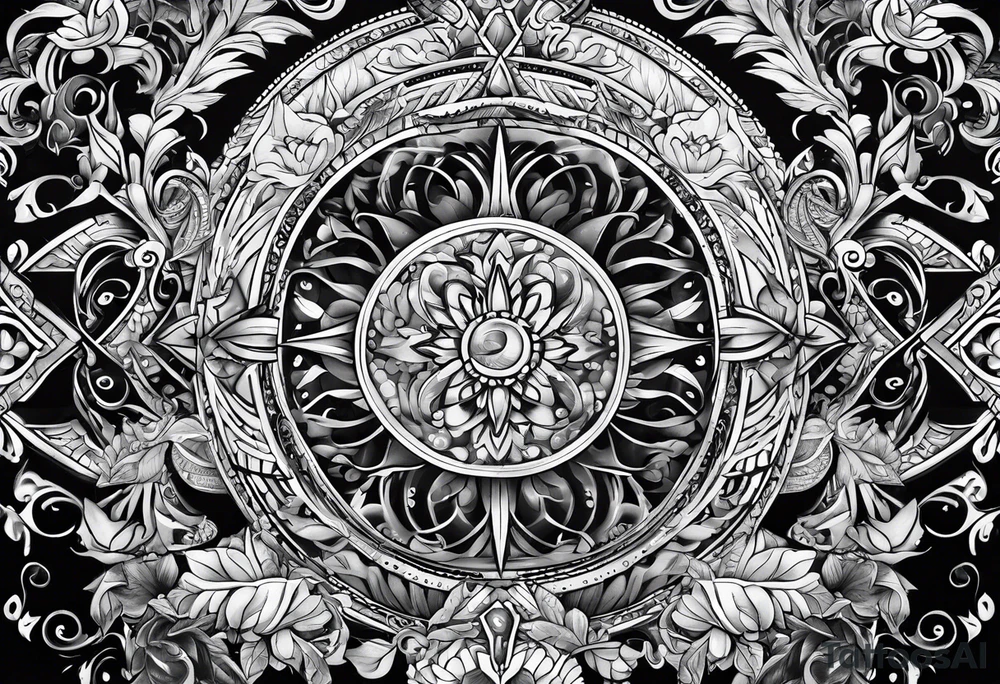 Finding family tattoo idea