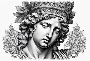 Baroque statue Greek Roman tattoo idea