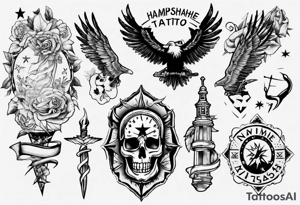 New Hampshire tattoo idea