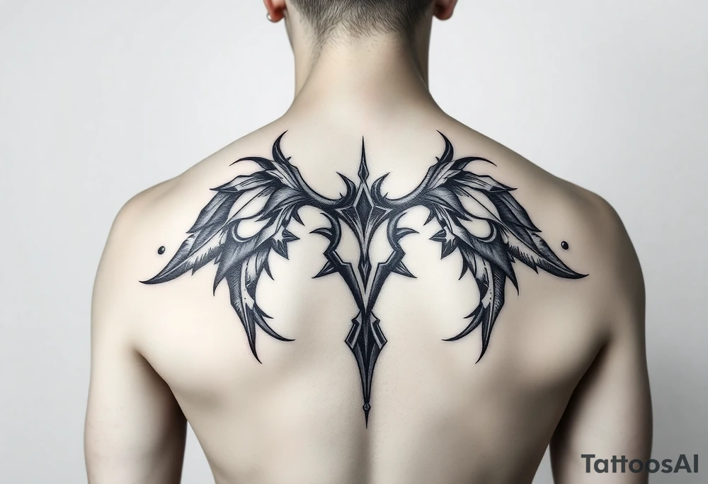 female kinky fetish latex dominatrix tattoo style tattoo idea
