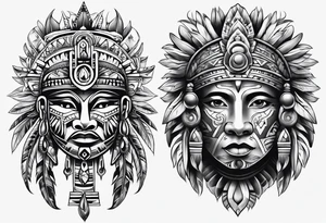 sleeve. Aztec tattoo idea