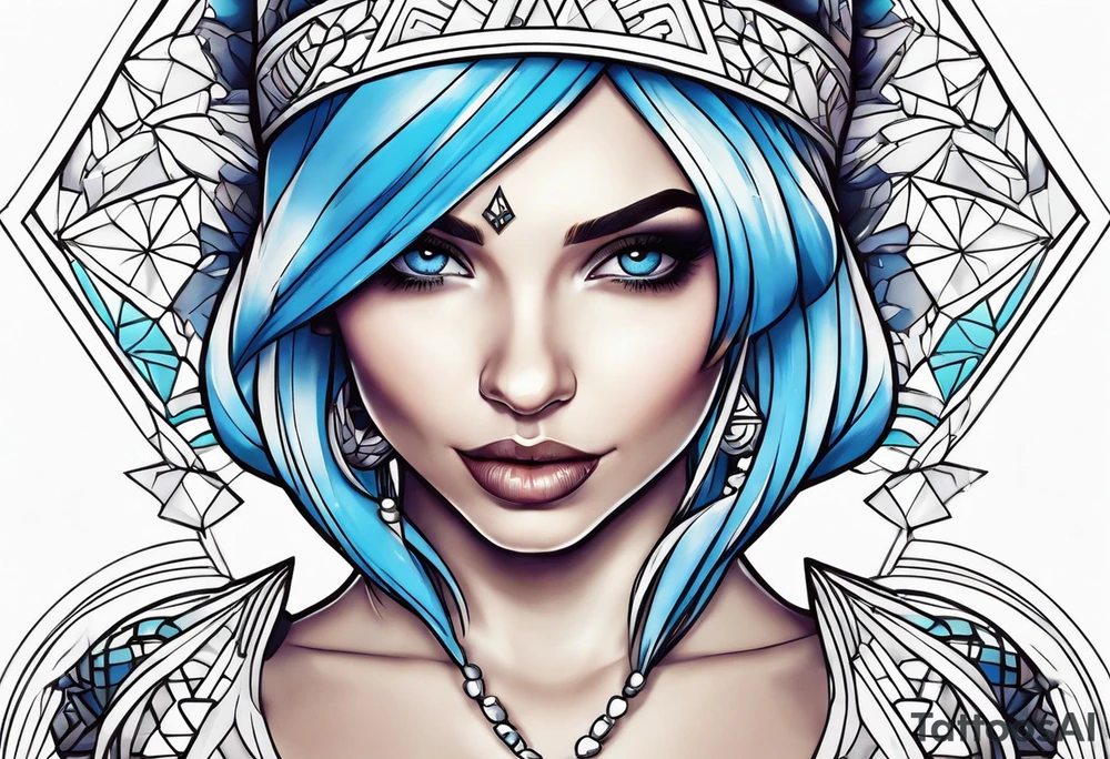 smurfette tattoo idea