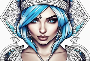 smurfette tattoo idea
