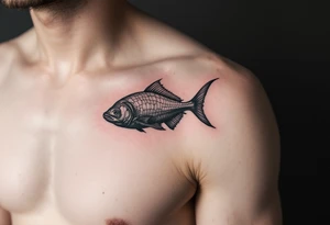 underwater sea life tattoo idea