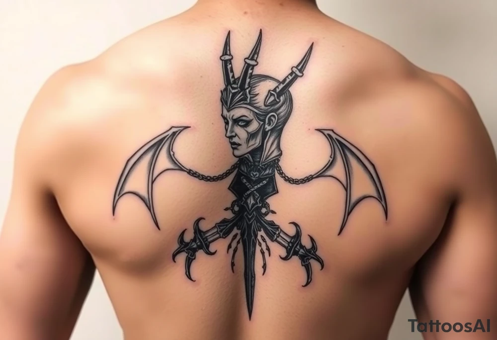 kink bdsm dominatrix tattoo idea