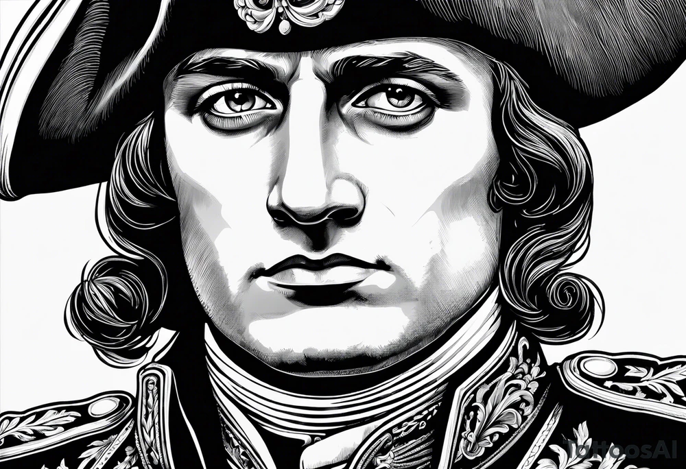 napoleon bonaparte tattoo idea