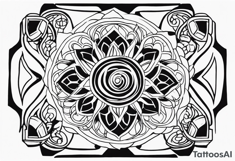 dadzbóg symbol tattoo idea