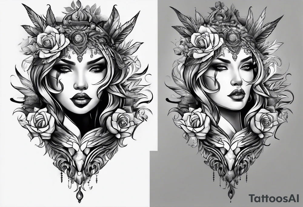 Surviving near death experience tattoo idea