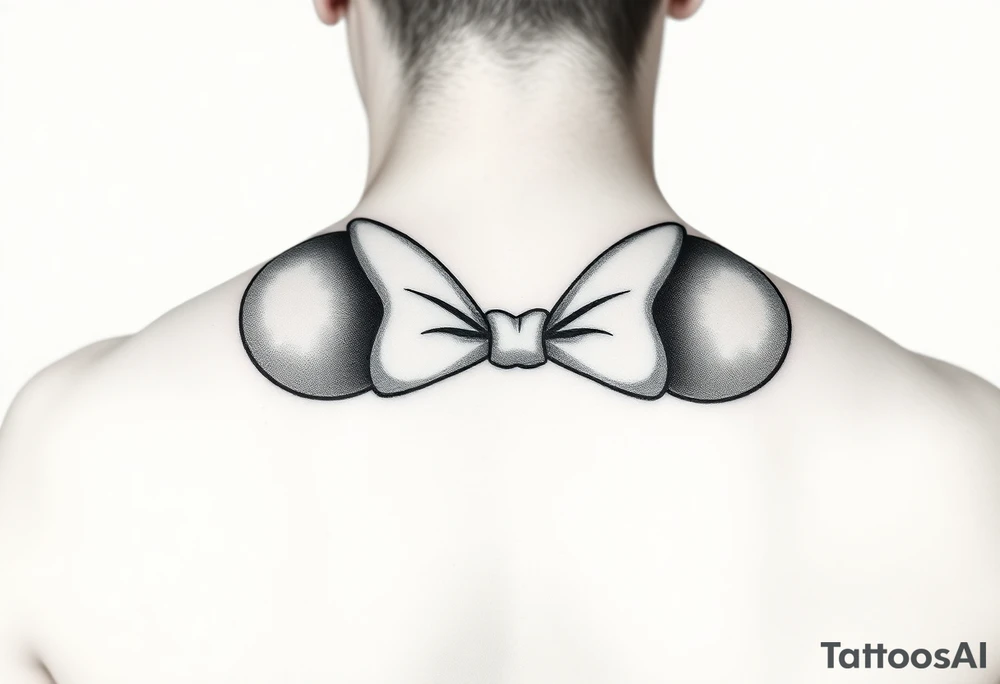 Minnie Mouse ears tattoo idea