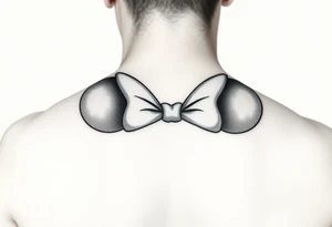 Minnie Mouse ears tattoo idea