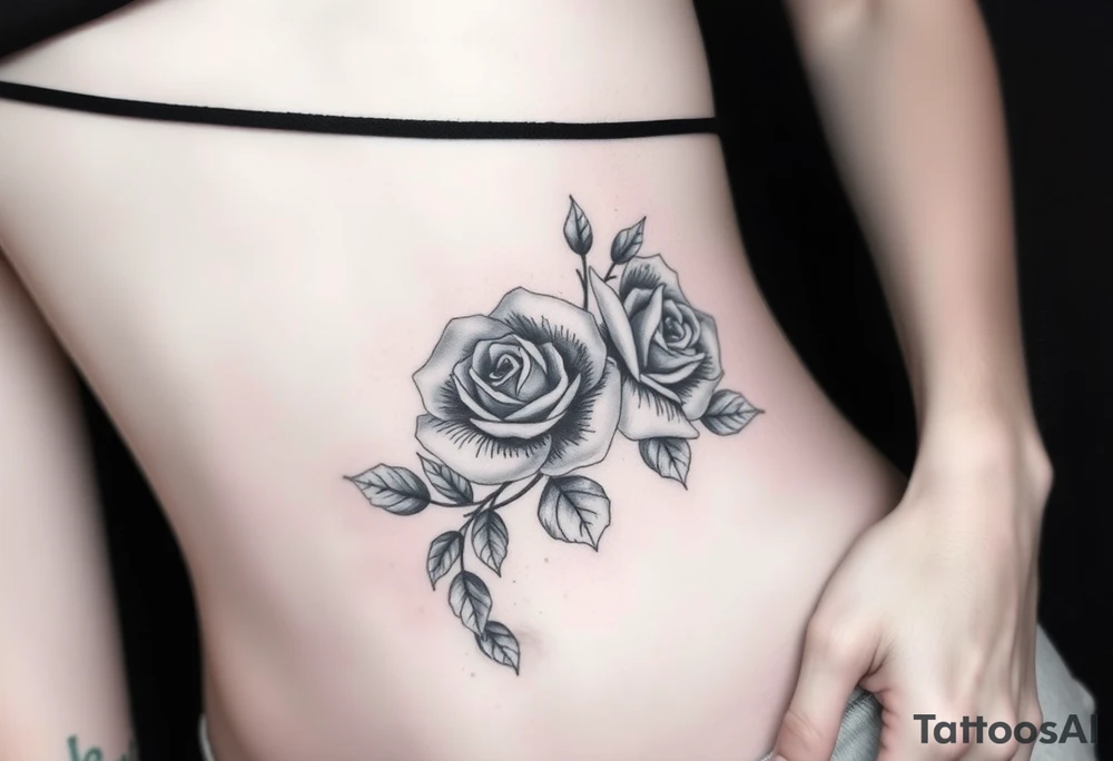 Roses tattoo idea